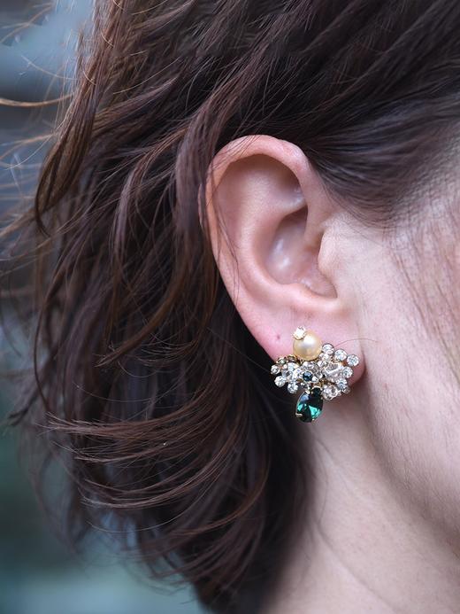 北京仓｜Monshiro-vintage系列-耳环［日本设计师］ 商品图3