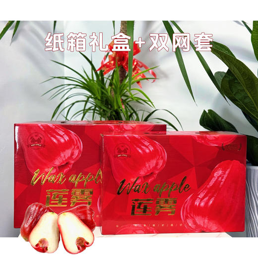 【黑金刚莲雾】汁水丰富果肉肥厚 一口爆汁清爽回甘 商品图4