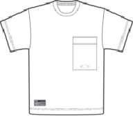 OAKLEY休闲服FGL SCRATCH TEE 6.0FOA408796