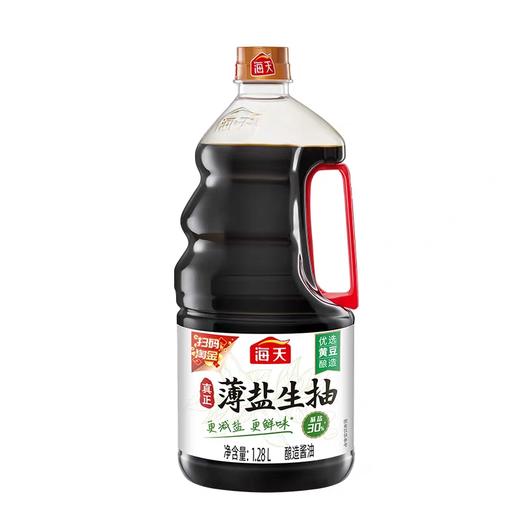 海天薄盐生抽 1.28L*6瓶/件 商品图4