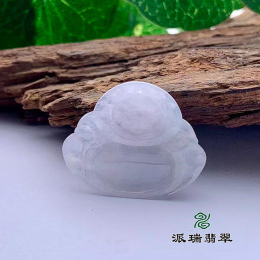 派瑞翡翠 翡翠佛 糯种 白色 商品图3