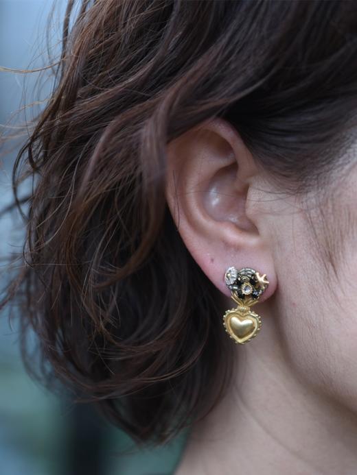 北京仓｜Monshiro-vintage系列-耳环［日本设计师］ 商品图6