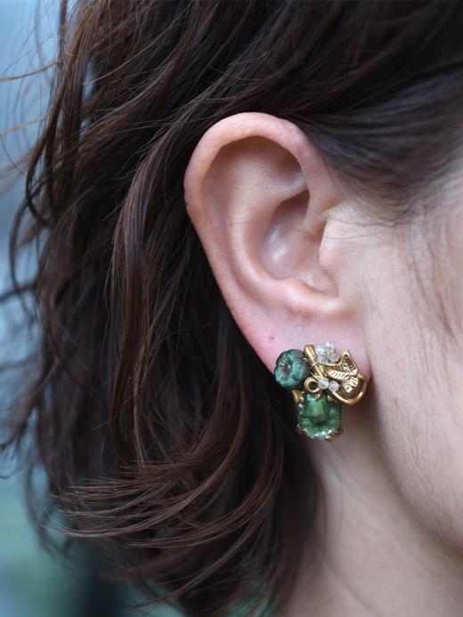 北京仓｜Monshiro-vintage系列-耳环［日本设计师］ 商品图8