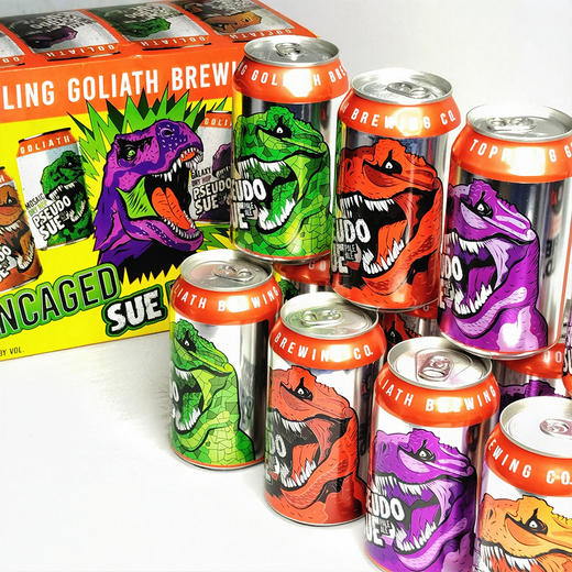 【冷库储藏】击倒巨人暴龙苏角斗场混合包/暴龙苏混合包 5.8%vol 商品图1