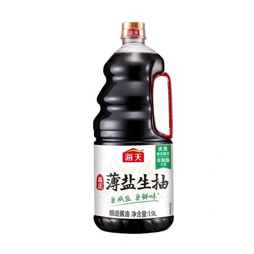 海天薄盐生抽 1.9L*6瓶/件 商品图7