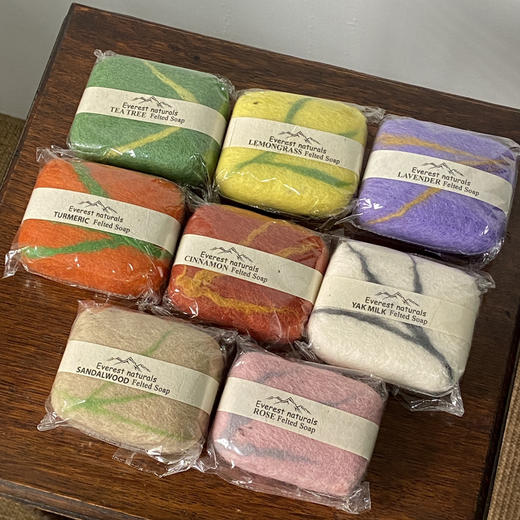 尼泊尔手工羊毛毡精油皂冷制皂 K031 商品图1