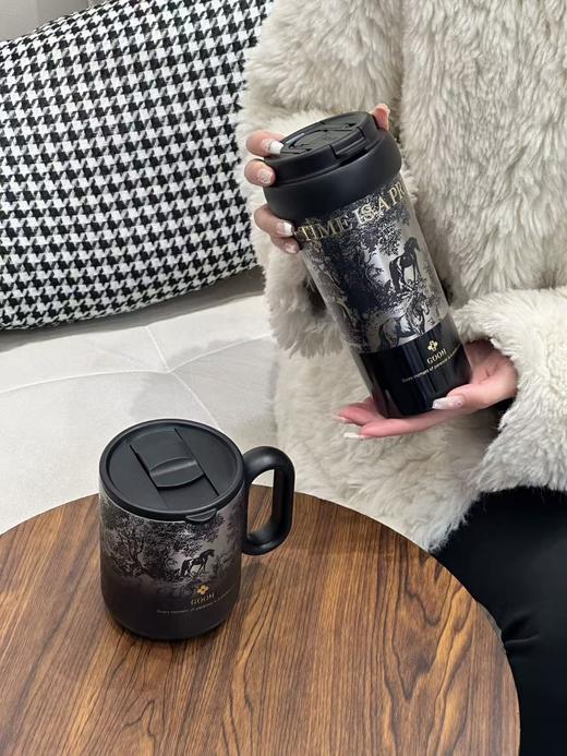 （套装）GOOM咖啡保温杯男女高颜值便携吸管水杯25新款马上来系列车载杯子 商品图9