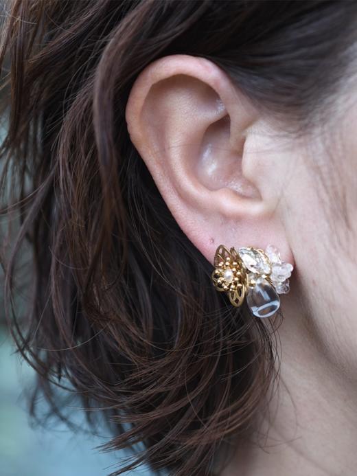 北京仓｜Monshiro-vintage系列-耳环［日本设计师］ 商品图2