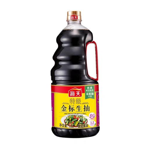海天特级金标生抽 1.9L*6瓶/件 商品图4