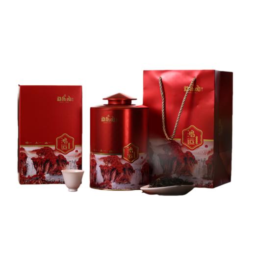 勐乐山2023高山红茶（鸿运）圆铁罐装300g 商品图0