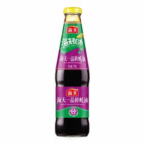 海天一品鲜蚝油  715g*12瓶/件