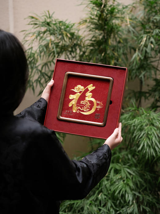 盛唐牡丹 | 卢梅红骏珍绣礼福字刺绣[特价品] 商品图3