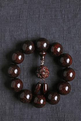 3480小叶紫檀满金星2.0手串