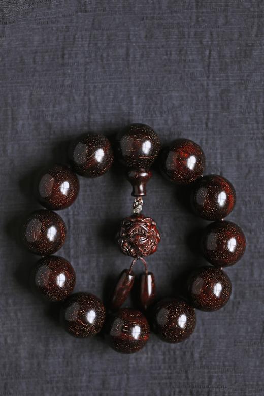 3480小叶紫檀满金星2.0手串 商品图0