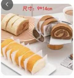 38节蛋糕卷隔离油纸/100张*1包 商品图0