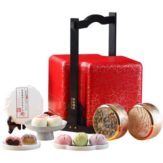 御茶膳房新年年货糕点礼盒茶叶北京特产春节过年送长辈高档礼品   九万春笈 商品图7