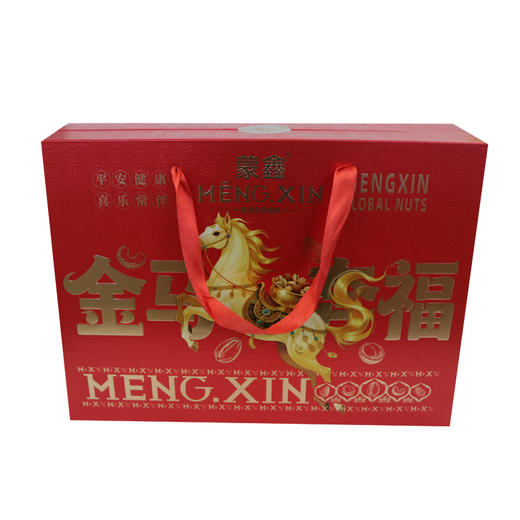 蒙鑫金马奔福礼盒1656g 商品图0