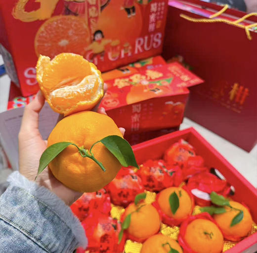 金马鹿耙耙柑  红色春节礼盒装 商品图2