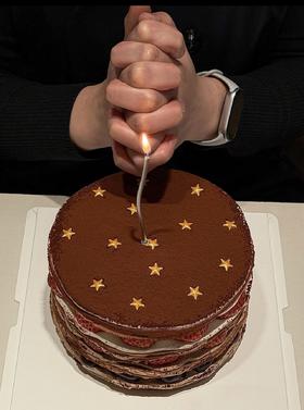 星星巧克力莓莓千层