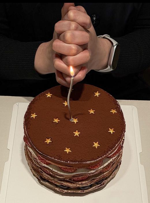 星星巧克力莓莓千层 商品图0