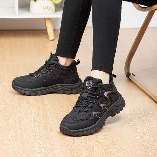 【泰和源加绒保暖登山鞋】秋冬必入！防滑抓地+雨雪防水，360° 长绒锁温，4cm厚底显高，20年品质保障，日常登山都能穿，福利价仅需189元！ 商品图1