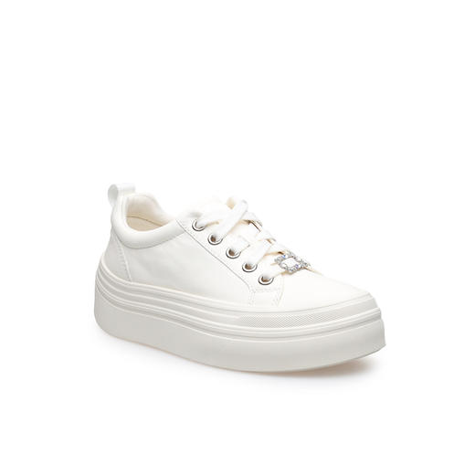 豪麟名鞋迪嘉女鞋时尚休闲鞋牛皮革DJHJA61WX009白色 商品图0