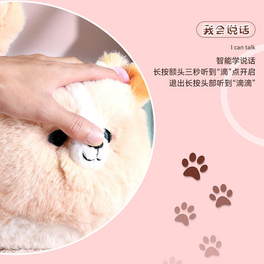 pic it 抱抱旺柯基抱抱喵智能仿真玩具毛绒玩具 商品图4