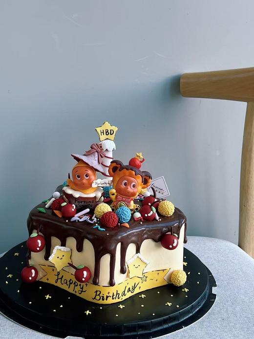 「女孩」星星人异形蛋糕 默认一个摆件 盗版摆件随机 商品图1