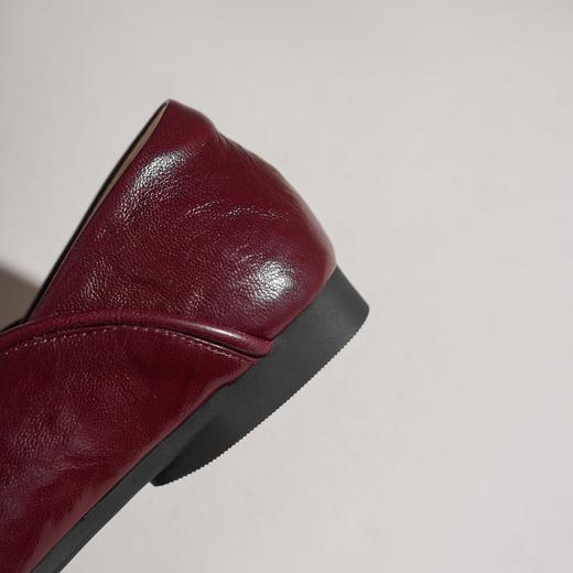 【羊皮革】西村名物2026年春季新款软面羊皮舒适低跟浅口单鞋妈妈鞋T26AE17351 商品图6