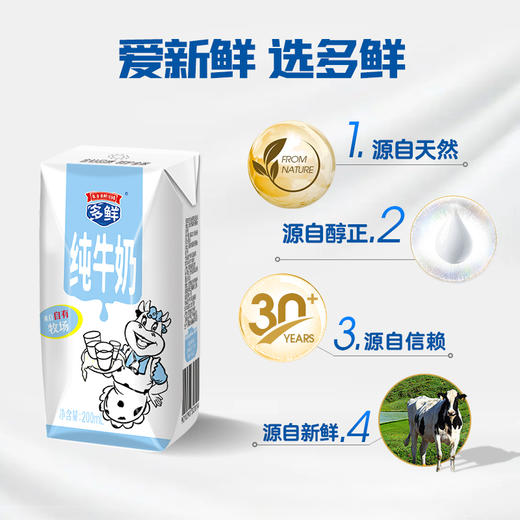 【26年货节】多鲜纯牛奶礼盒200ml*10盒*3提 商品图2