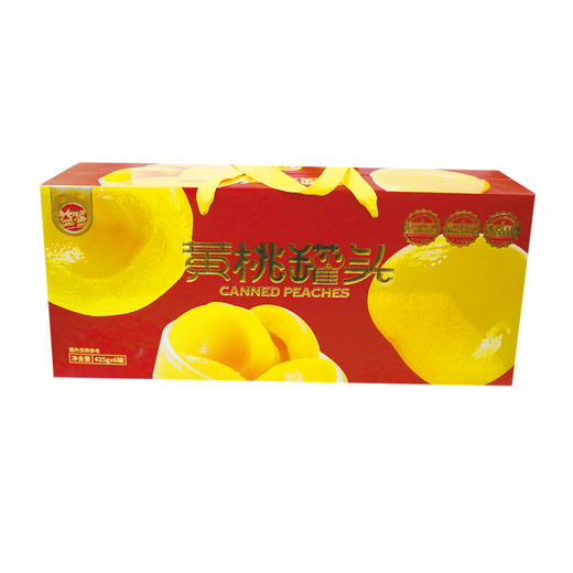 益答黄桃罐头礼盒425g 商品图0