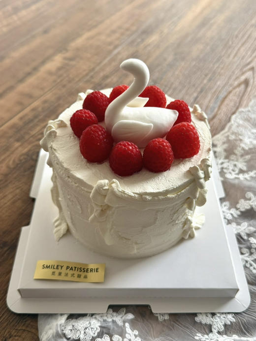 情人节蛋糕 | 草莓牛乳 - 白天鹅 商品图0