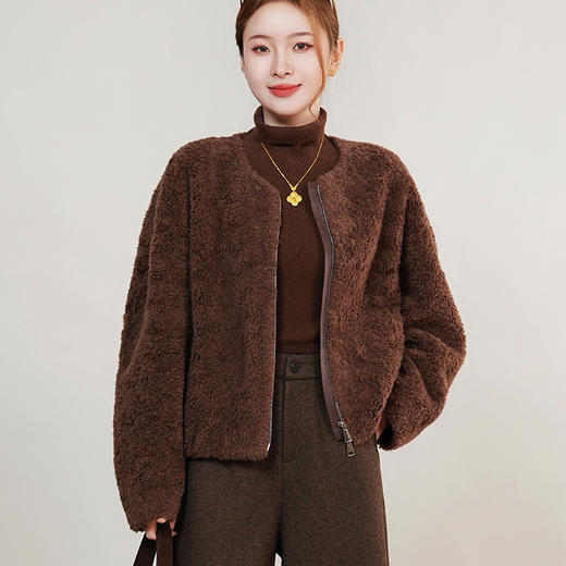 【预售7天】良木礼绵羊毛外套（1764） 商品图0