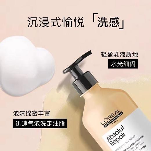 进口西班牙欧莱雅PRO高端修护奶酪瓶洗发水改善毛躁 500ml/瓶 商品图2