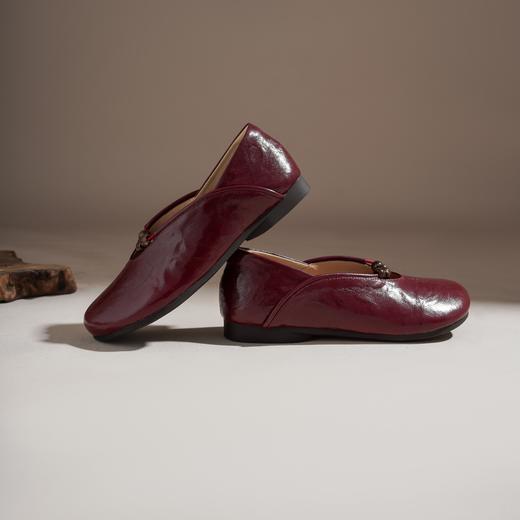 【羊皮革】西村名物2026年春季新款软面羊皮舒适低跟浅口单鞋妈妈鞋T26AE17351 商品图5