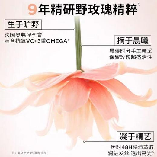 欧莱雅卡诗釉光玫瑰洗发水 500ml/瓶 商品图2