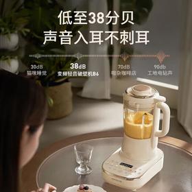 九阳（Joyoung）变频轻音破壁机B6-奶白色