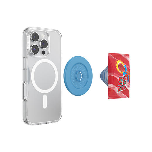 【街头糖果】鼓鼓戒指糖袋·MagSafe圆啪嗒 泡泡骚 X Bazooka联名系列 MAGSAFE磁吸手机气囊支架 Round圆啪嗒系列 仿真 捏捏 红色 商品图3