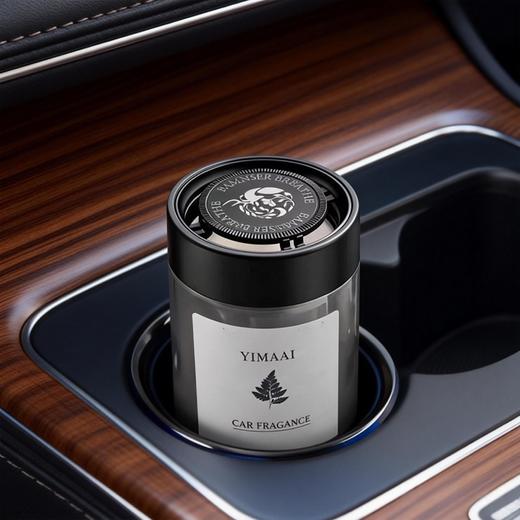 希尔顿/栀子乌龙香车载香薰 固体香膏 高档淡香除异味 商品图0