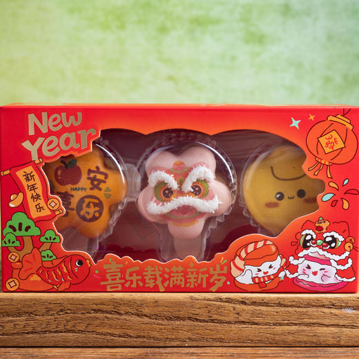 马卡龙-禧礼 (3枚入) 商品图0