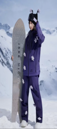 ISEEMIGGA雪服发光星星