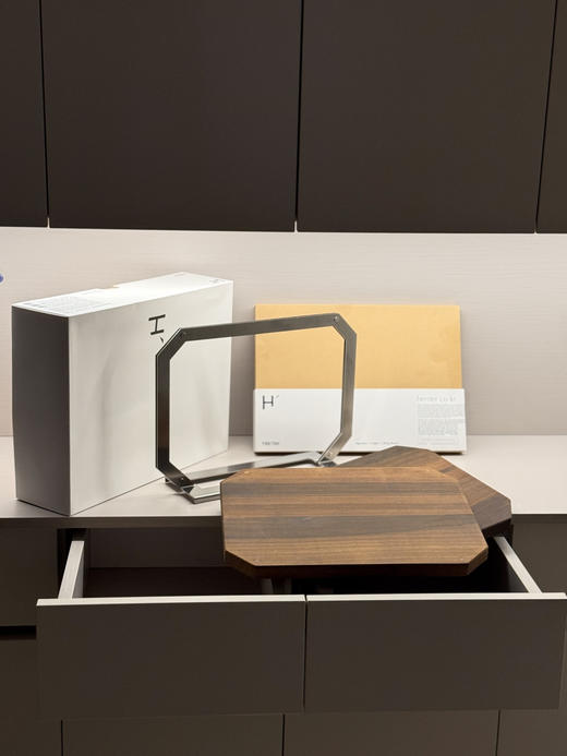 韩国 Heriter 进口胡桃木整板切割菜板双实木菜板 商品图9