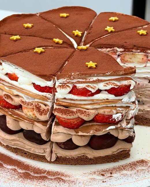 星星巧克力莓莓千层 商品图2