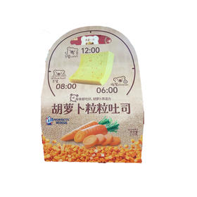 诺贝达胡萝卜粒粒吐司510g