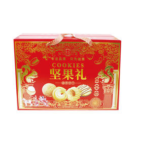 志友坚果礼曲奇饼干礼盒1000g