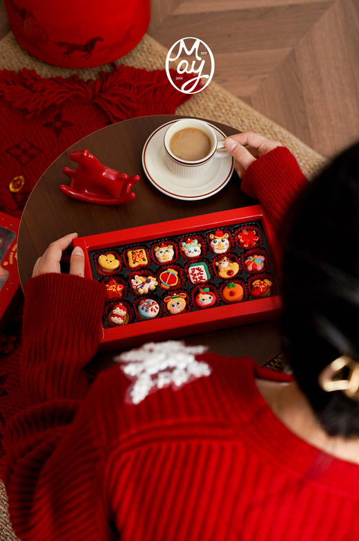 【新年】马上發财*马卡龙礼盒（18颗装·6种口味） 商品图3