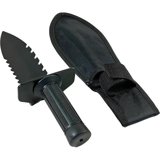 出口欧美 园艺用挖掘金属铲 松土除草 种植 用于挖掘工具 黑色 商品图0