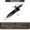 出口欧美 园艺用挖掘金属铲 松土除草 种植 用于挖掘工具 黑色 商品缩略图3