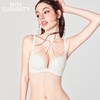 好奇蜜斯蕾丝内衣女聚拢小胸无钢圈纯欲白性感不空杯显大挂脖-西娜 商品缩略图0
