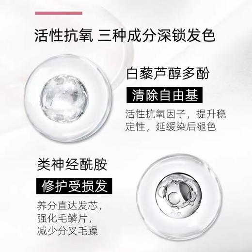 进口西班牙欧莱雅PRO沙龙染后固色锁色护色蜜桃瓶洗发水 500ml/瓶 商品图4